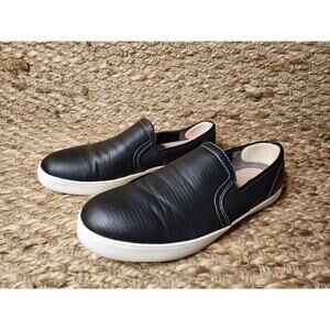 Dr. Scholl's Woman Size 10 M Slip On Black Snake Memory Foam Comfort Sneaker